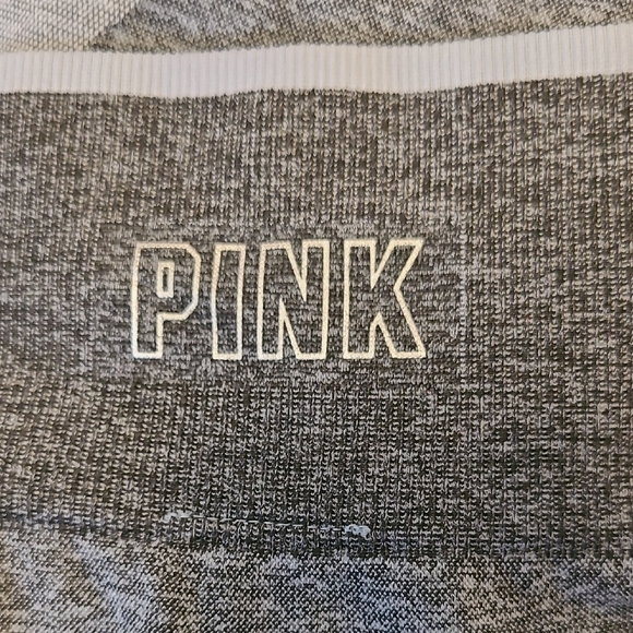 PINK Victoria's Secret Charcoal Leggings - Picture 2 of 12